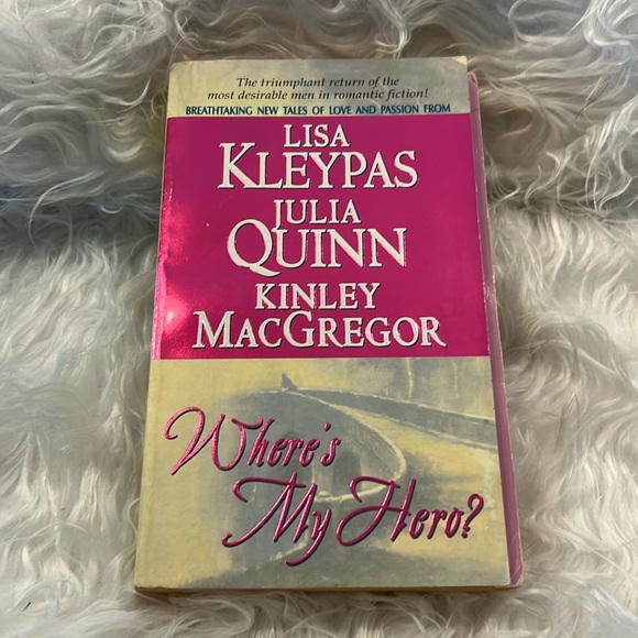 Avon Other - Romance Novel Where's My Hero? - Lisa Kleypas Story of Love & Passion Avon books